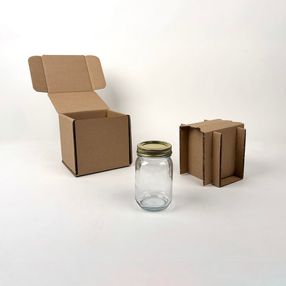Anchor Hocking 16 oz Canning Jar Shipping Box available from Flush Packaging
