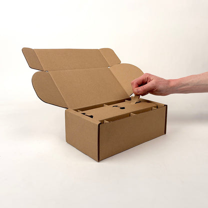 Anchor Hocking 8 oz Canning Jar 2-Pack Shipping Box unboxing 1