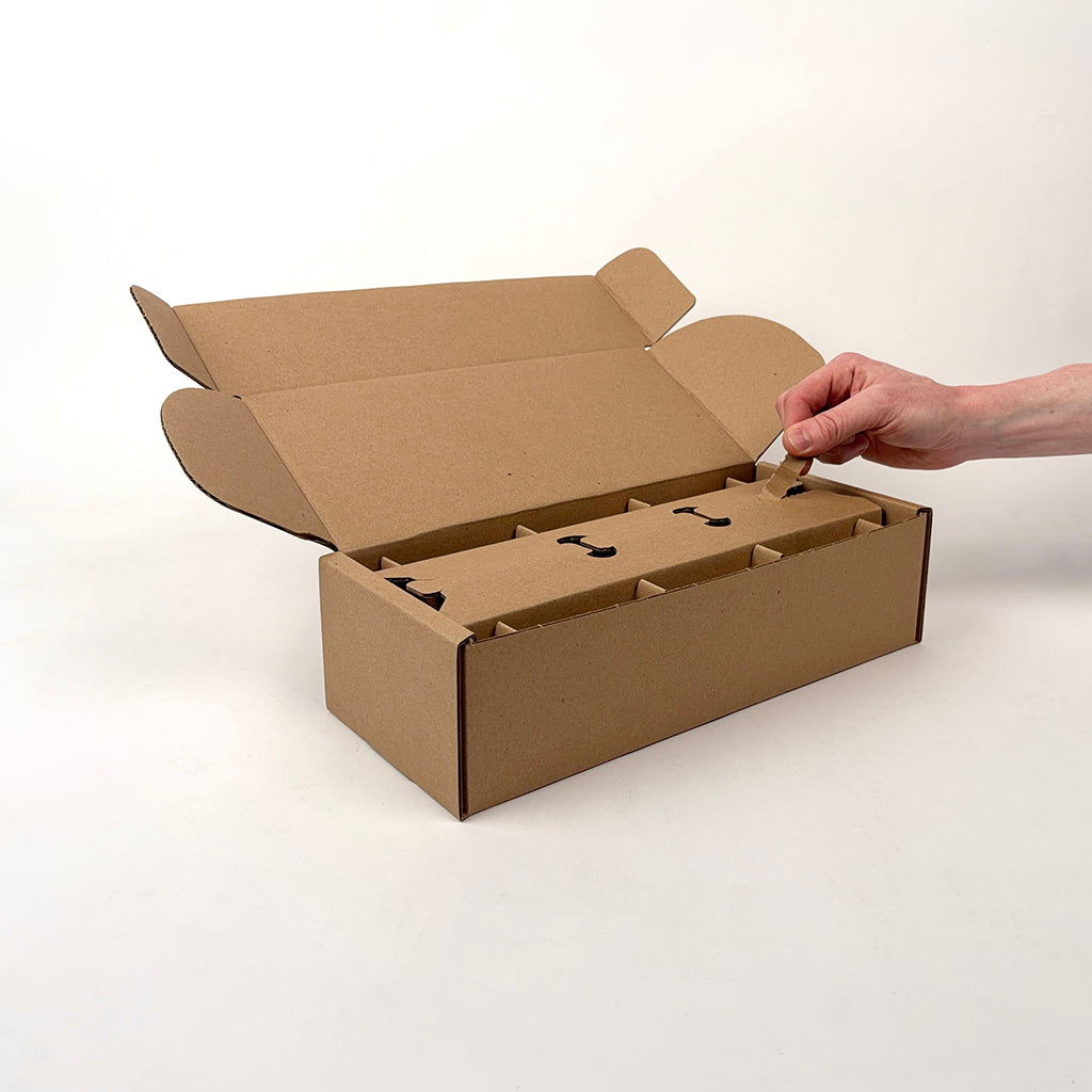 Anchor Hocking 8 oz Canning Jar 3-Pack Shipping Box unboxing 1