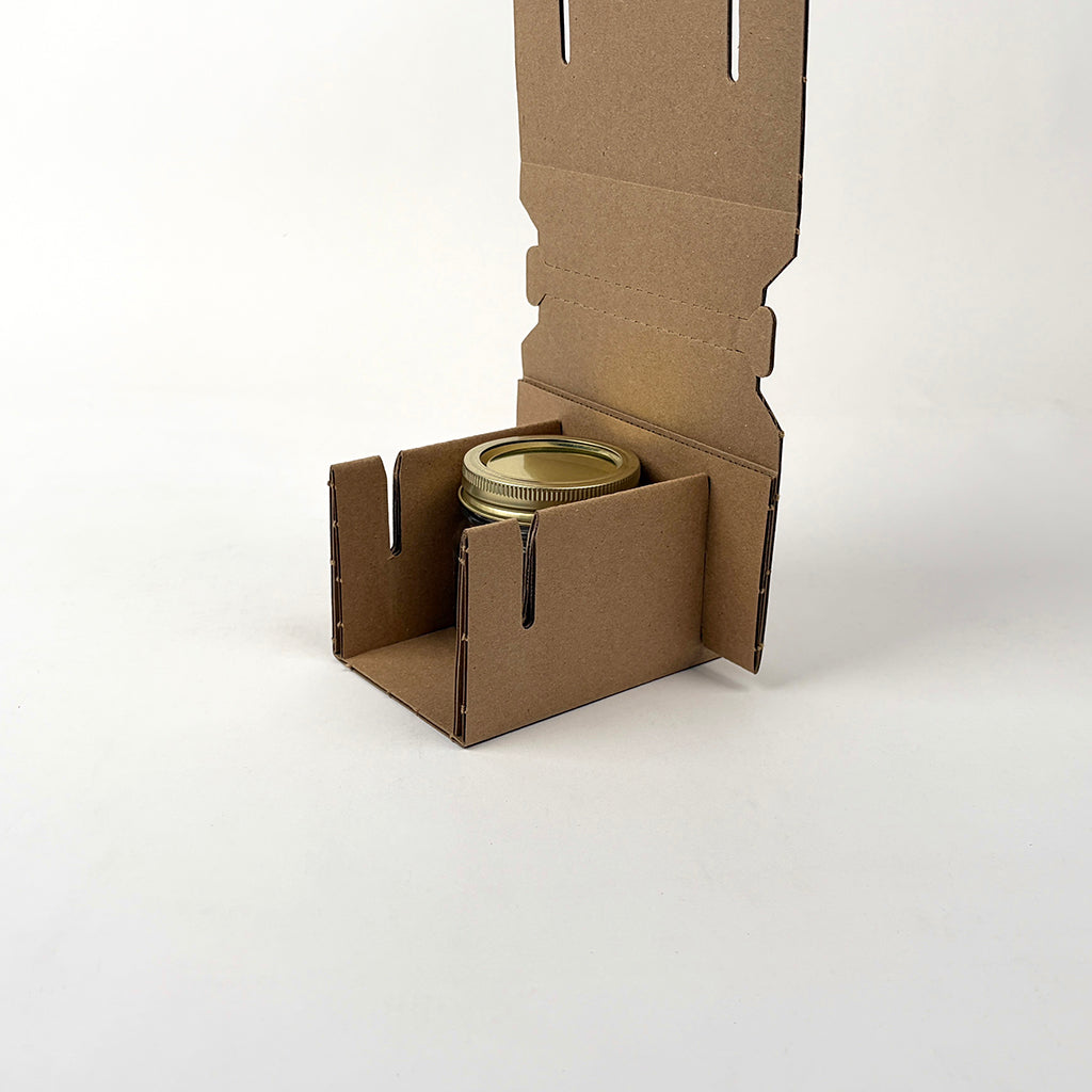 Anchor Hocking 8 oz Canning Jar Shipping Box assembly 1