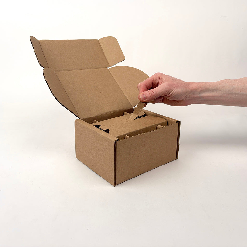Anchor Hocking 8 oz Canning Jar Shipping Box unboxing 1