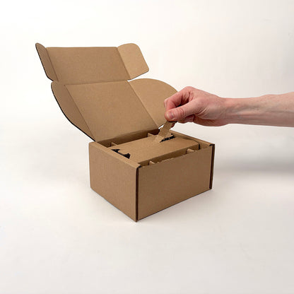 Anchor Hocking 8 oz Canning Jar Shipping Box unboxing 1