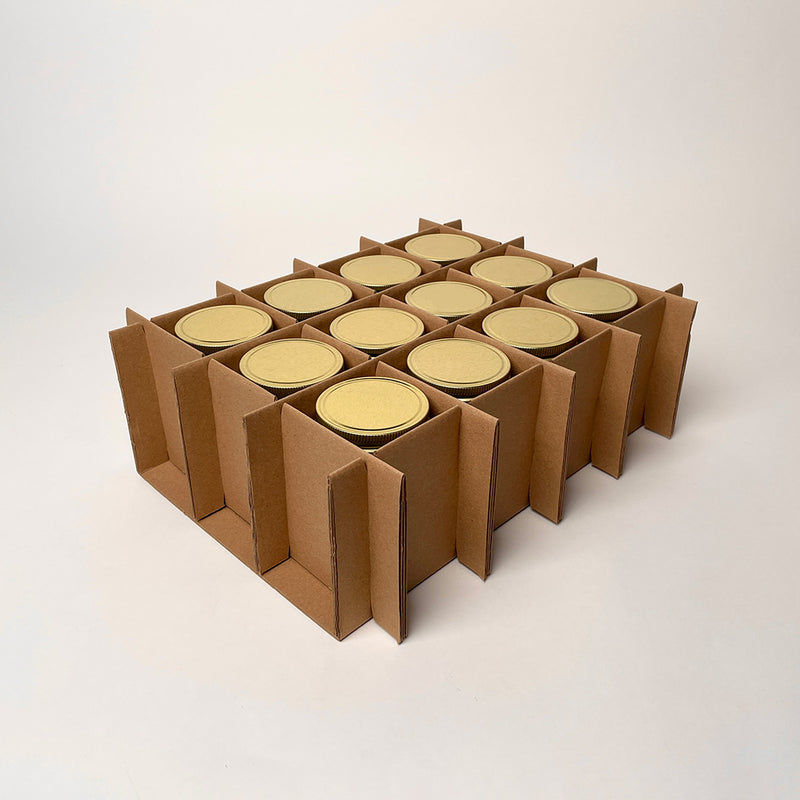 CandleScience 12 oz Canning Jar 12Pack Shipping Box Candle Box