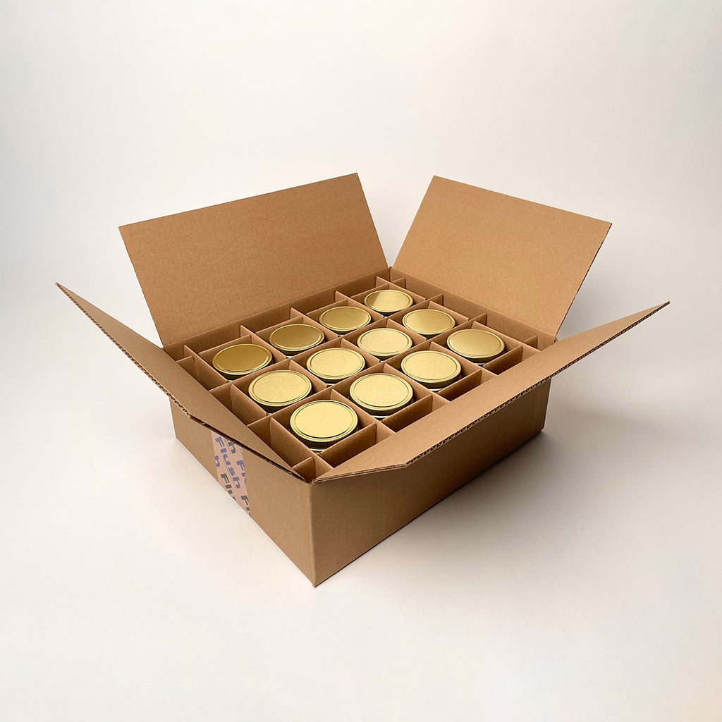 Protective Packaging For CandleScience 12 oz Canning Jars