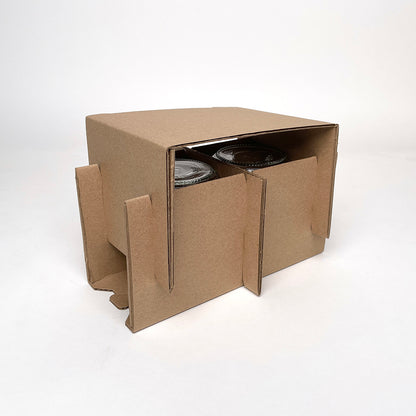 CandleScience 16 oz Salsa Jar 2-Pack Shipping Box for Candles assembly 2