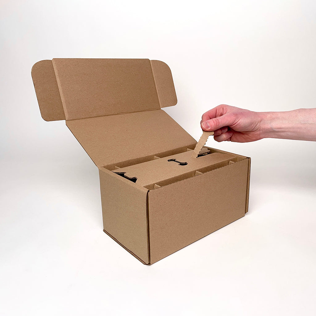 CandleScience 16 oz Salsa Jar 2-Pack Shipping Box for Candles unboxing 2