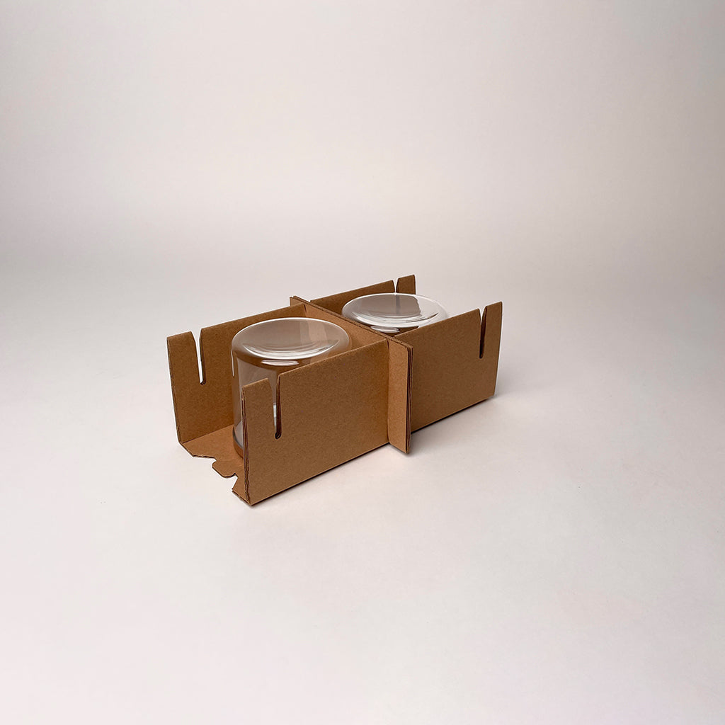 CandleScience 3 Wick Tumbler 2-Pack Shipping Box for candles assembly 2