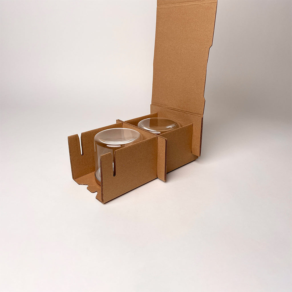 CandleScience 3 Wick Tumbler 2-Pack Shipping Box for candles assembly 3