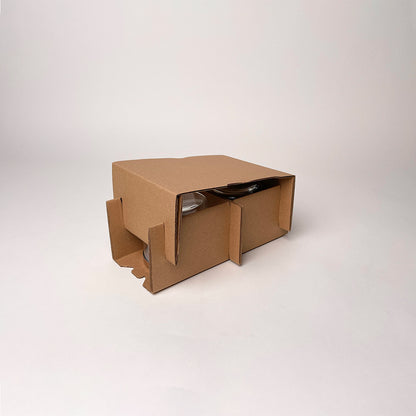 CandleScience 3 Wick Tumbler 2-Pack Shipping Box for candles assembly 4