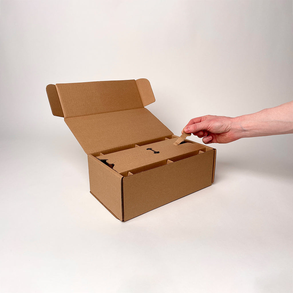 CandleScience 3 Wick Tumbler 2-Pack Shipping Box for candles unboxing 2