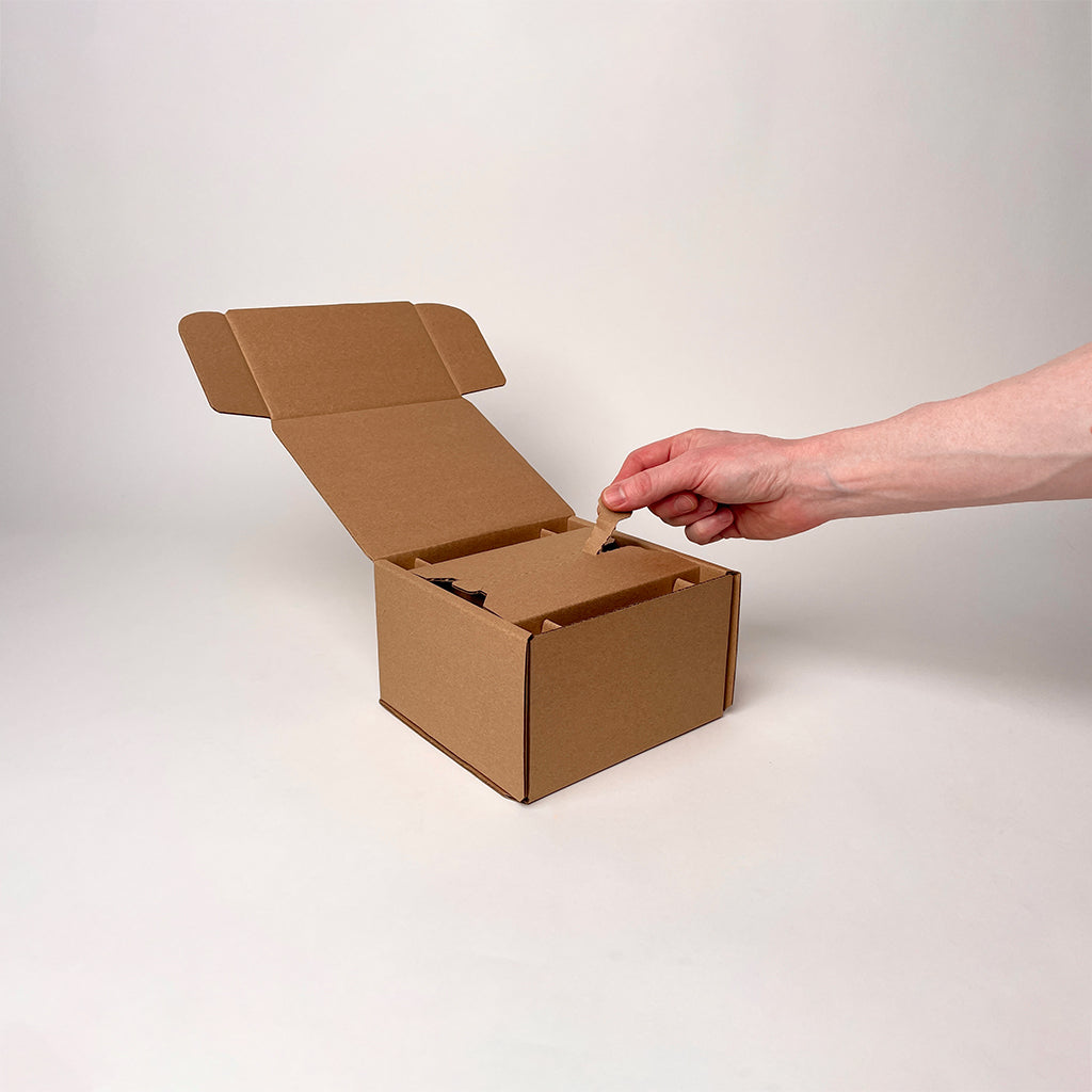 CandleScience 3-Wick Tumbler Shipping Box for candles unboxing 2