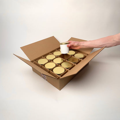 CandleScience Astra Tumbler 12-Pack Shipping Box for candles unboxing