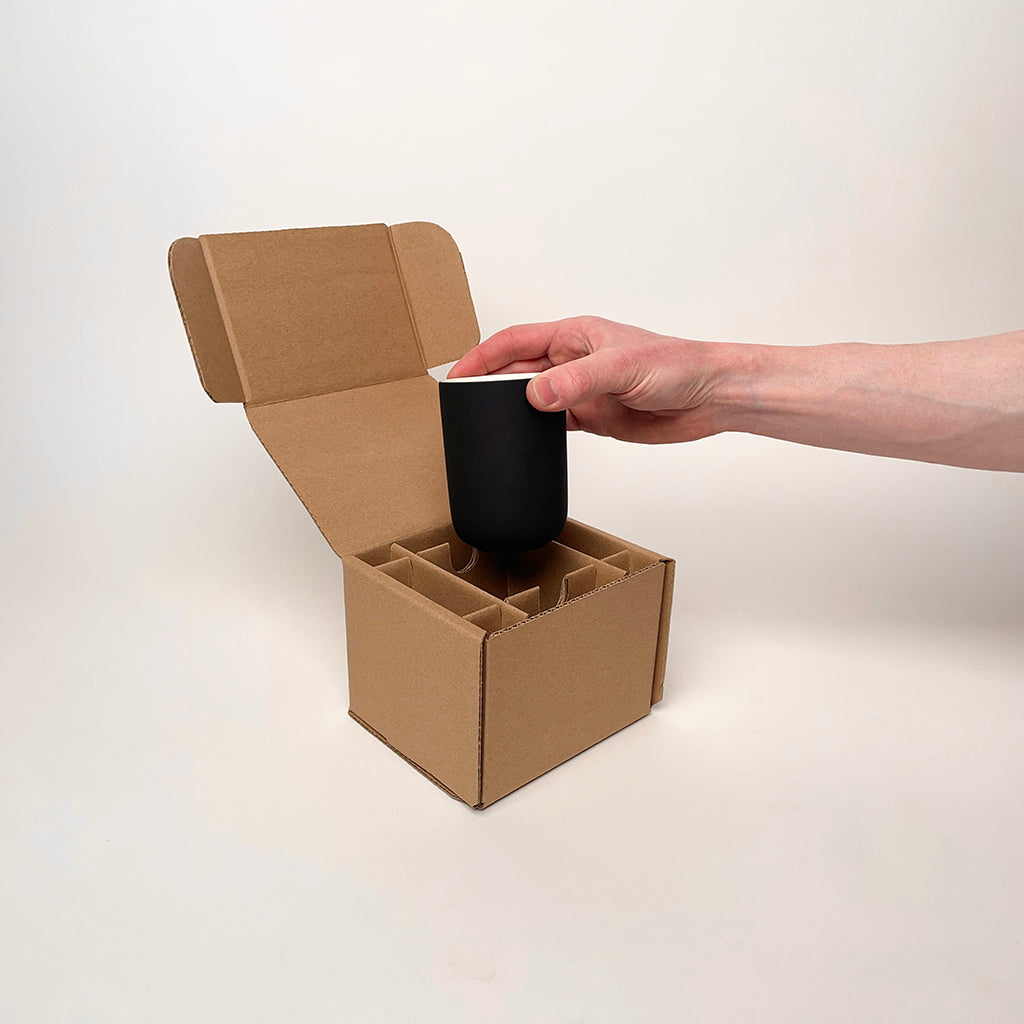 CandleScience Dream Ceramic Tumbler Shipping Box for candles unboxing experience