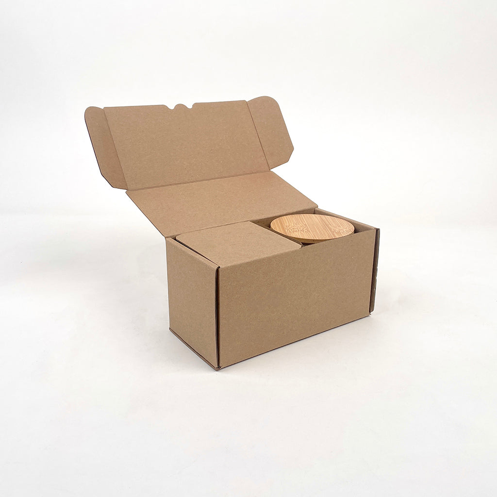 CandleScience Frosted Tumbler 2-Pack Retail Box for candles unboxing 1