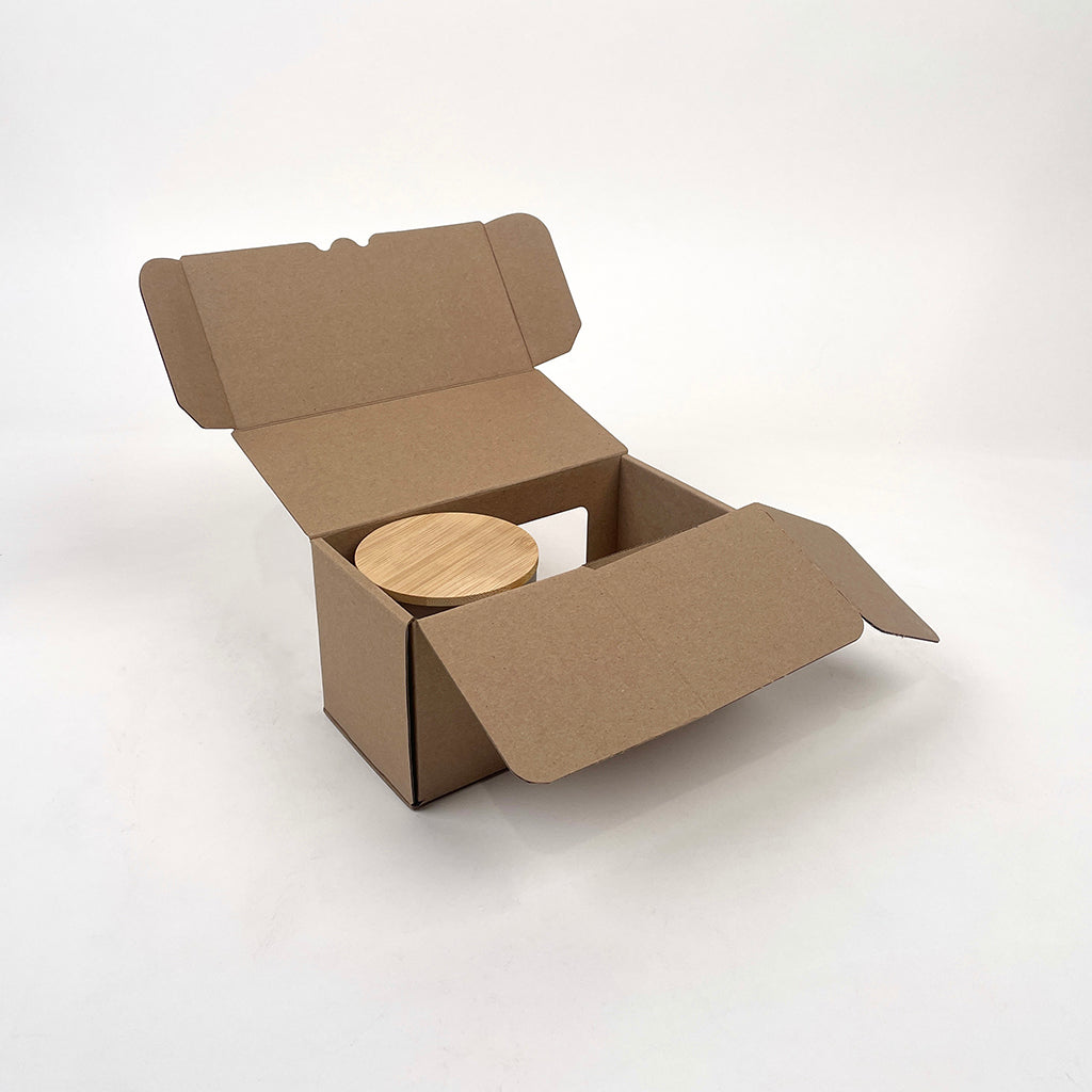 CandleScience Frosted Tumbler 2-Pack Retail Box for candles unboxing 2