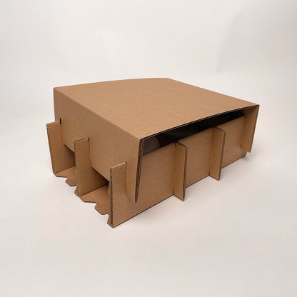 CandleScience Frosted Tumbler 6-Pack Shipping box for candles assembly 2