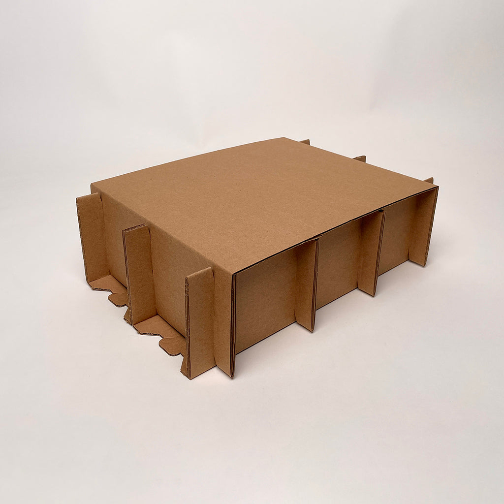 CandleScience Frosted Tumbler 6-Pack Shipping box for candles assembly 3