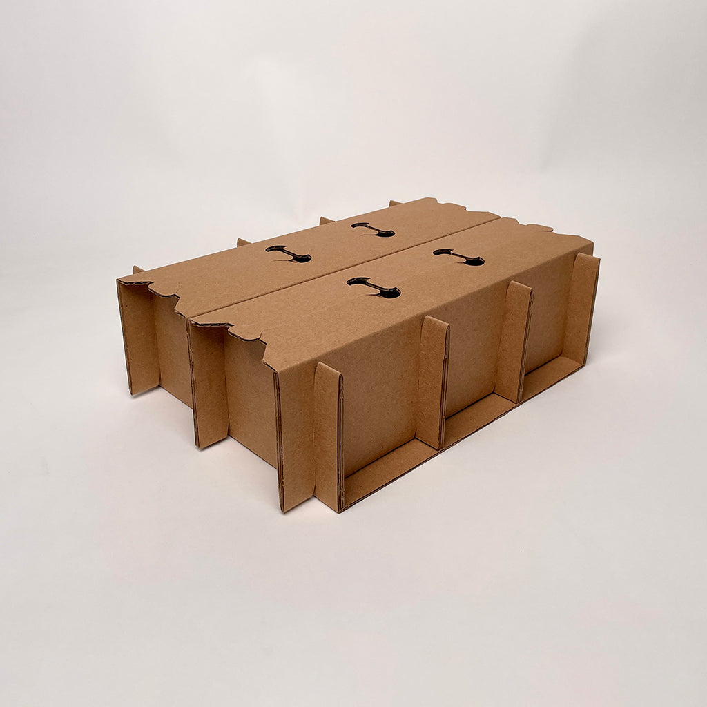 CandleScience Frosted Tumbler 6-Pack Shipping box for candles assembly 4