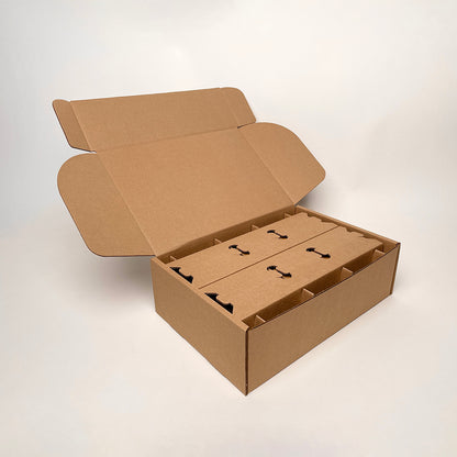 CandleScience Frosted Tumbler 6-Pack Shipping box for candles unboxing 1