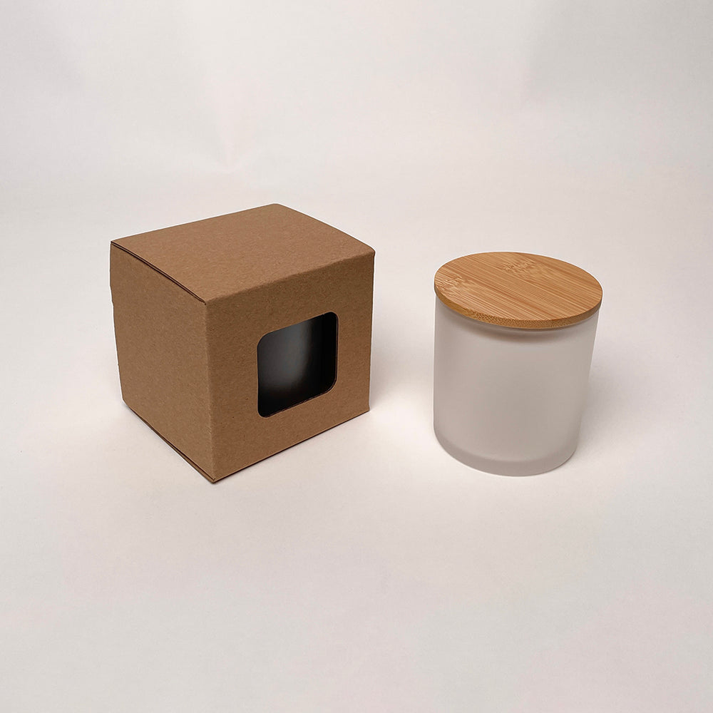 Frosted Tumbler Candle Retail Box CandleScience Gift Boxes