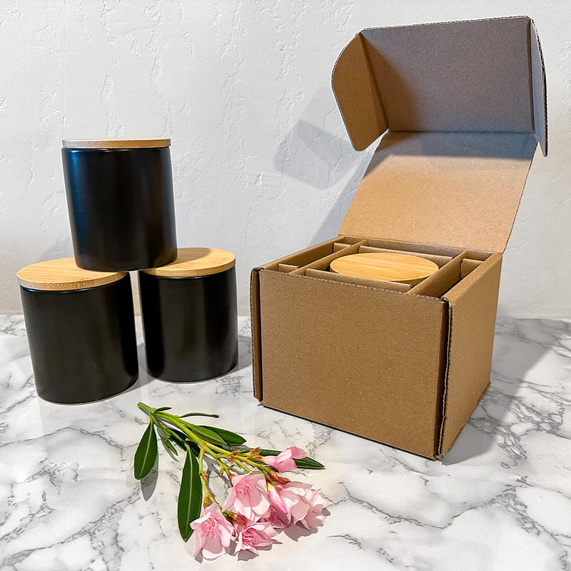 CandleScience Modern Ceramic Tumbler Shipping Box EcoFriendly