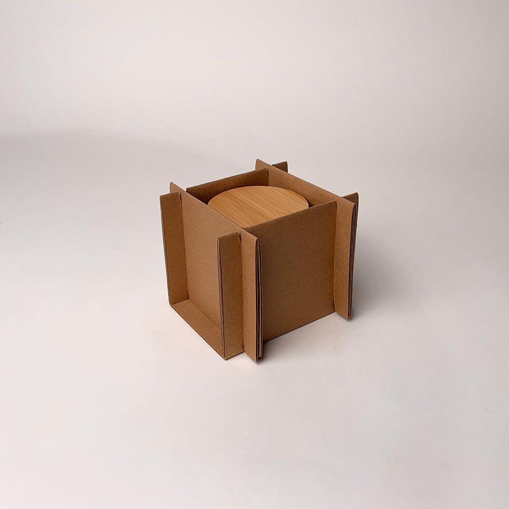 CandleScience Nordic Ceramic Tumbler Shipping Box for candles Insert