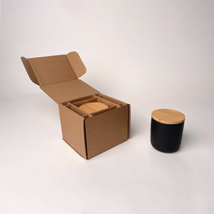 CandleScience Nordic Ceramic Tumbler Shipping Box for candles available from Flush Packaging