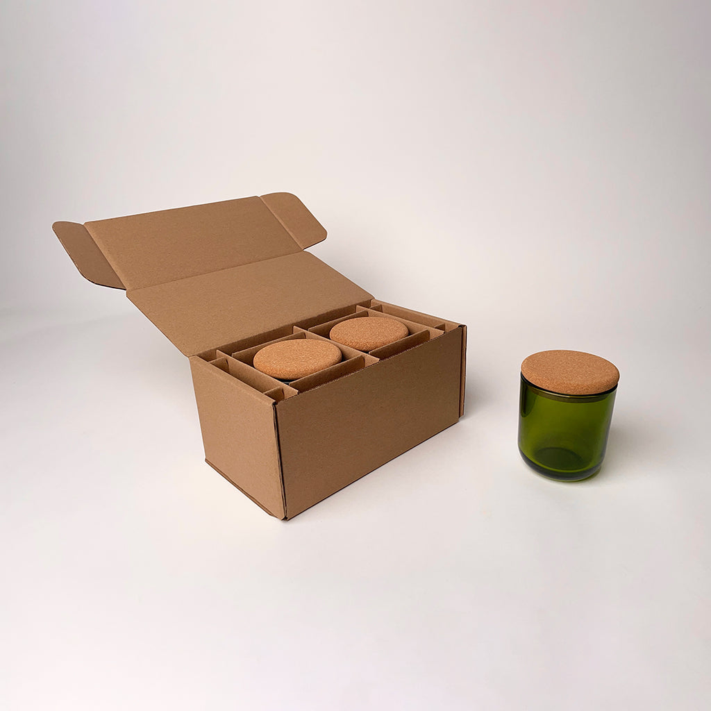 CandleScience Sonoma Tumbler 2-Pack Shipping Box for candles available from Flush Packaging