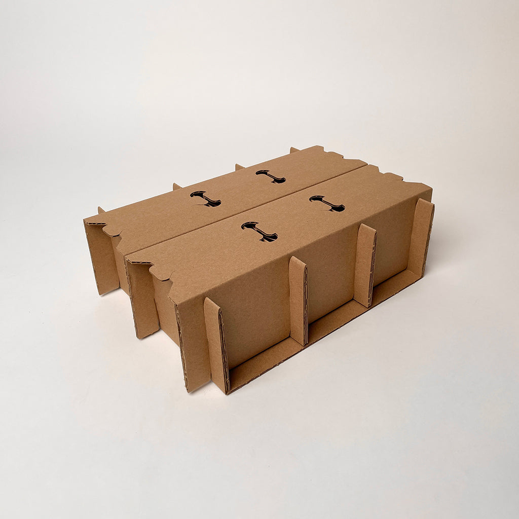 CandleScience Straight Sided Tumbler 6-Pack Shipping Box for candles assembly 4