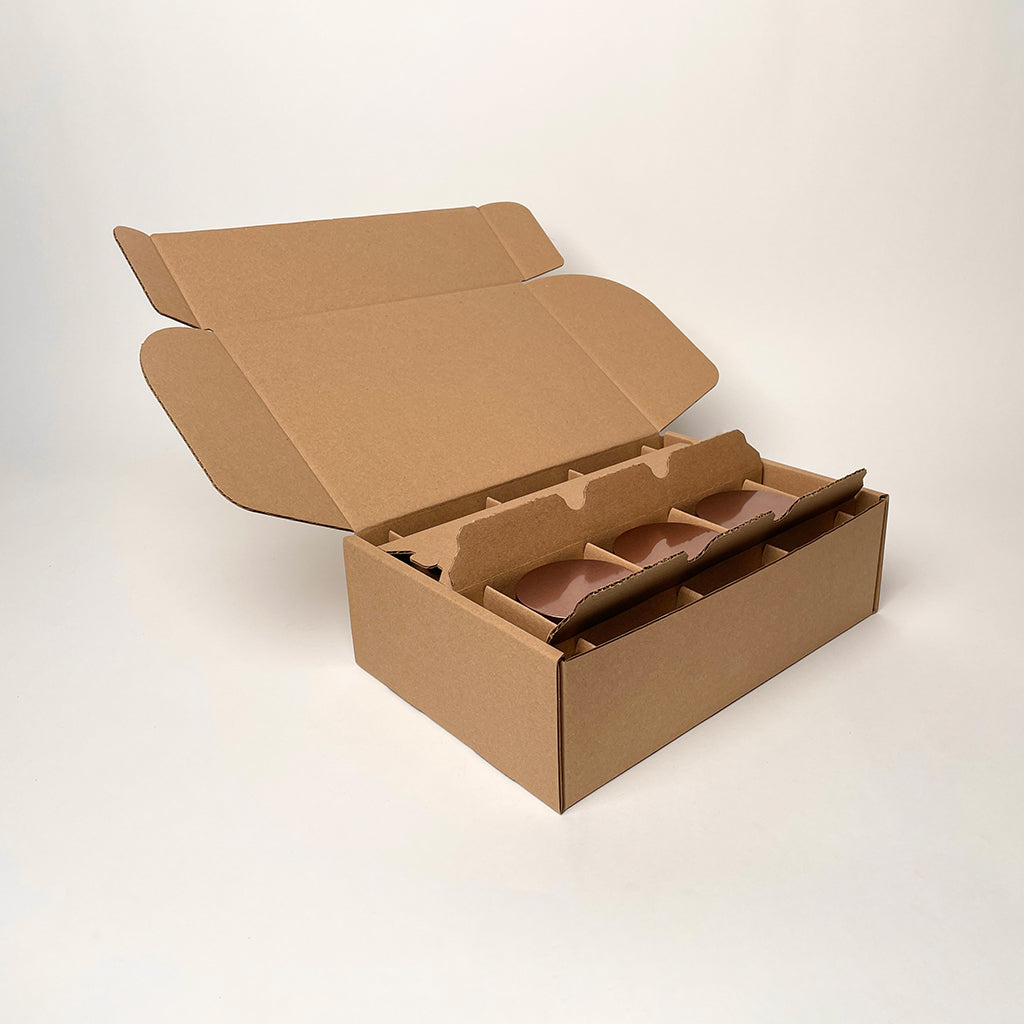 CandleScience Straight Sided Tumbler 6-Pack Shipping Box for candles unboxing 3