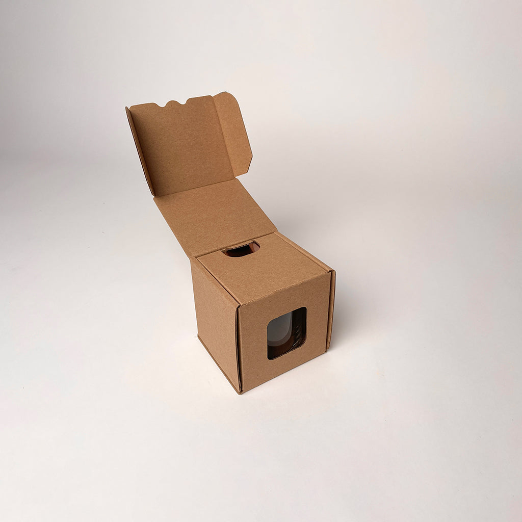 CandleScience Straight Sided Tumbler Retail packaging for candles unboxing 2