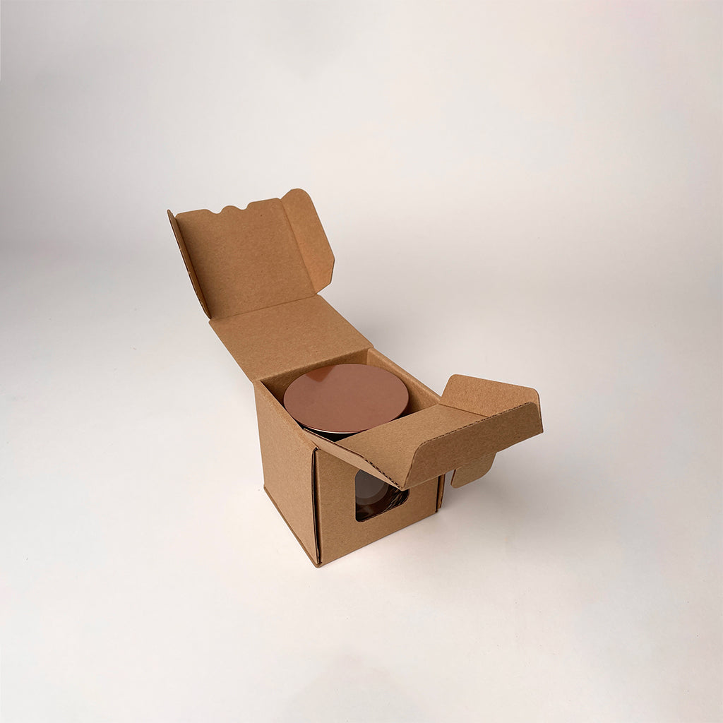 CandleScience Straight Sided Tumbler Retail packaging for candles unboxing 4