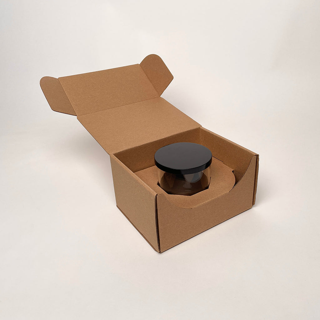 CandleScience Studio Tumbler Shipping Box for candles available from Flush Packaging