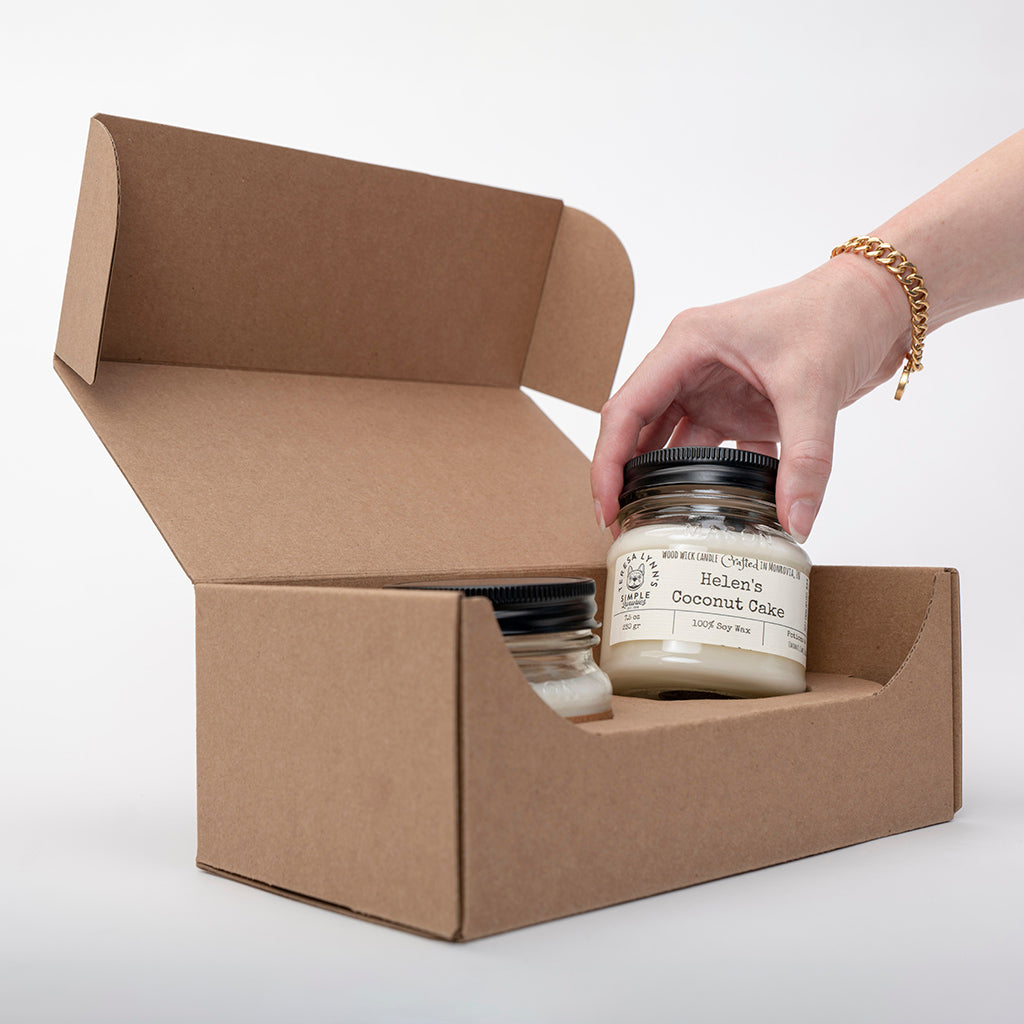 Gift Jar with Custom Packaging