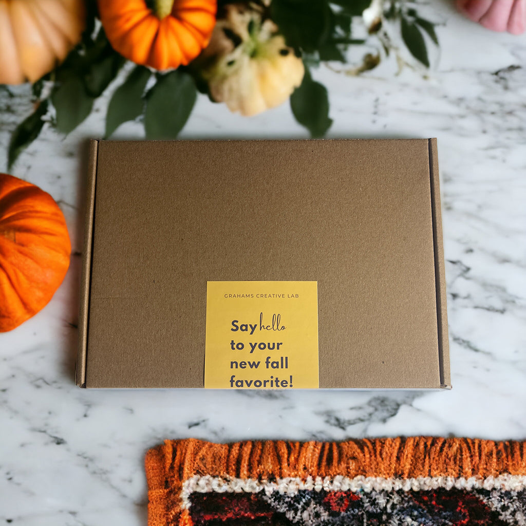 Grahams Creative Lab 2 oz Candles packed with 2 oz Candle Tin 6-Pack Shipping Box from Flush Packaging unboxing