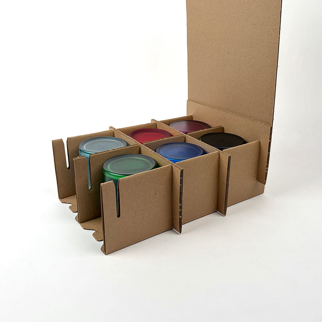 Jar Store 14.5 oz Studio Candle Jar 12-Pack Shipping Box assembly 1