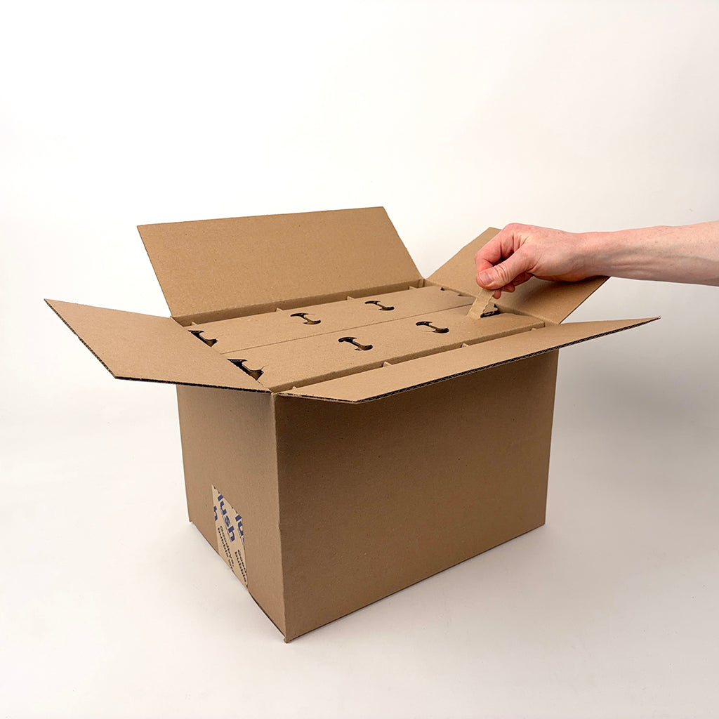 Jar Store 14.5 oz Studio Candle Jar 12-Pack Shipping Box unboxing 1