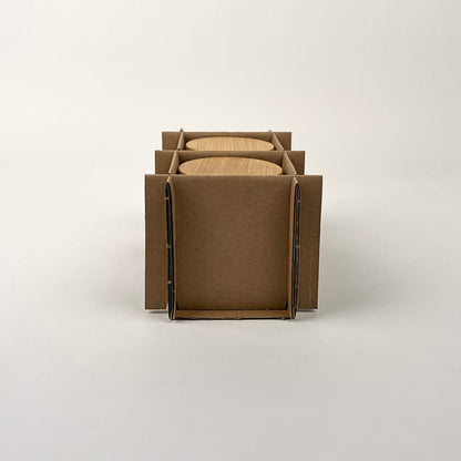 Jar Store 14.5 oz Studio Candle Jar 2-Pack Shipping Box assembly 2