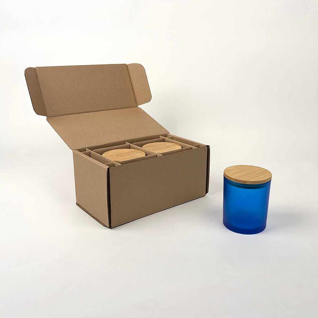 Jar Store 14.5 oz Studio Candle Jar 2-Pack Shipping Box available from Flush Packaging