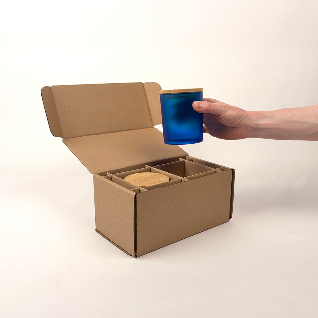 Jar Store 14.5 oz Studio Candle Jar 2-Pack Shipping Box unboxing 1