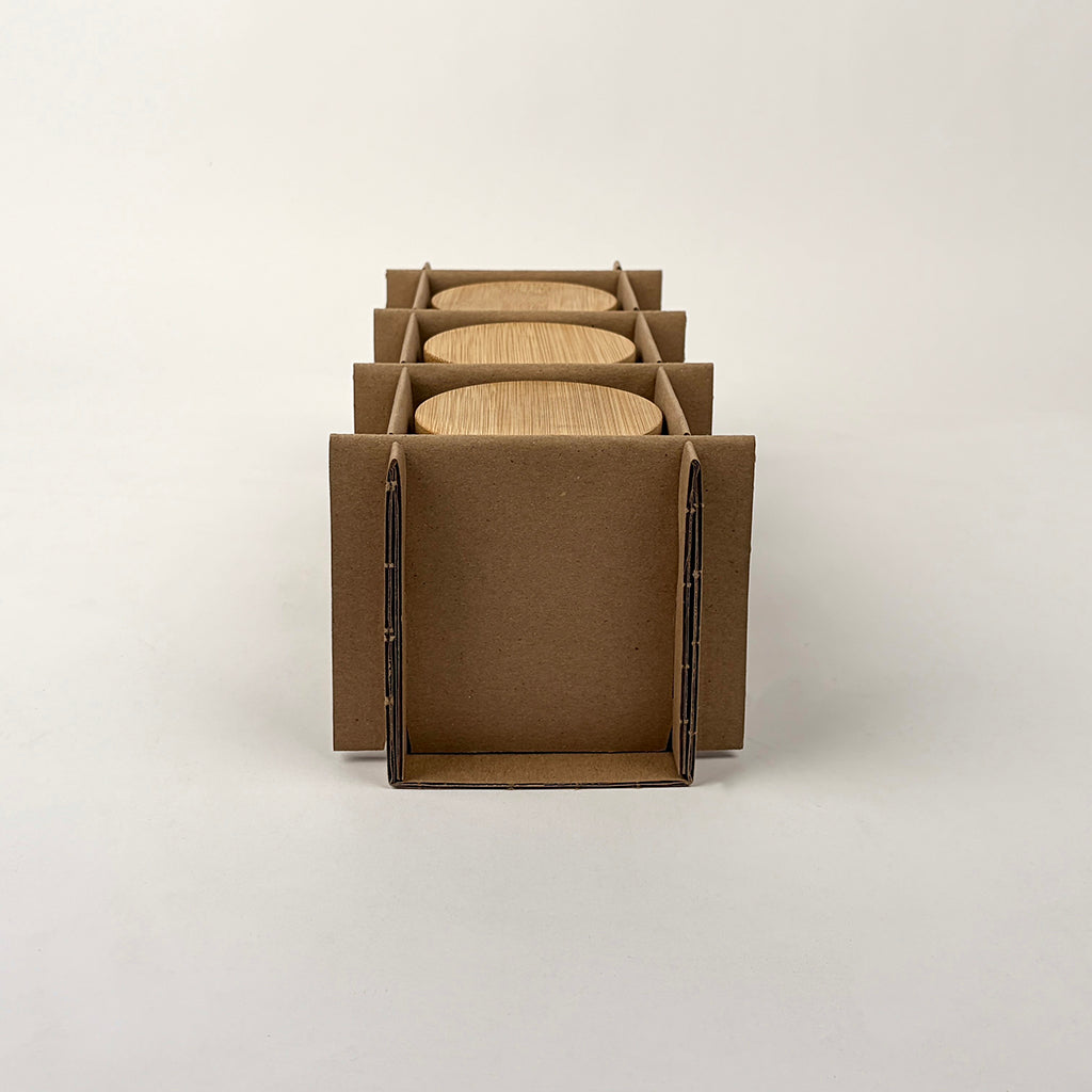 Jar Store 14.5 oz Studio Candle Jar 3-Pack Shipping Box assembly 2