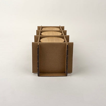 Jar Store 14.5 oz Studio Candle Jar 3-Pack Shipping Box assembly 2