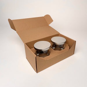 Libbey 917CD Heavy Base Rocks Tumbler 2-Pack Shipping Box for candles available from Flush Packaging
