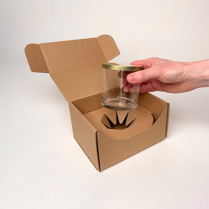 Libbey 12.5 oz 2917 Tumbler Shipping Box for Candles unboxing