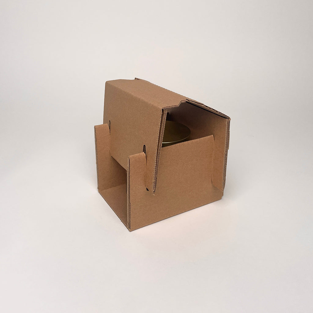 Libbey 22 oz 996 Classic Apothecary Jar Shipping Box for candles assembly 2