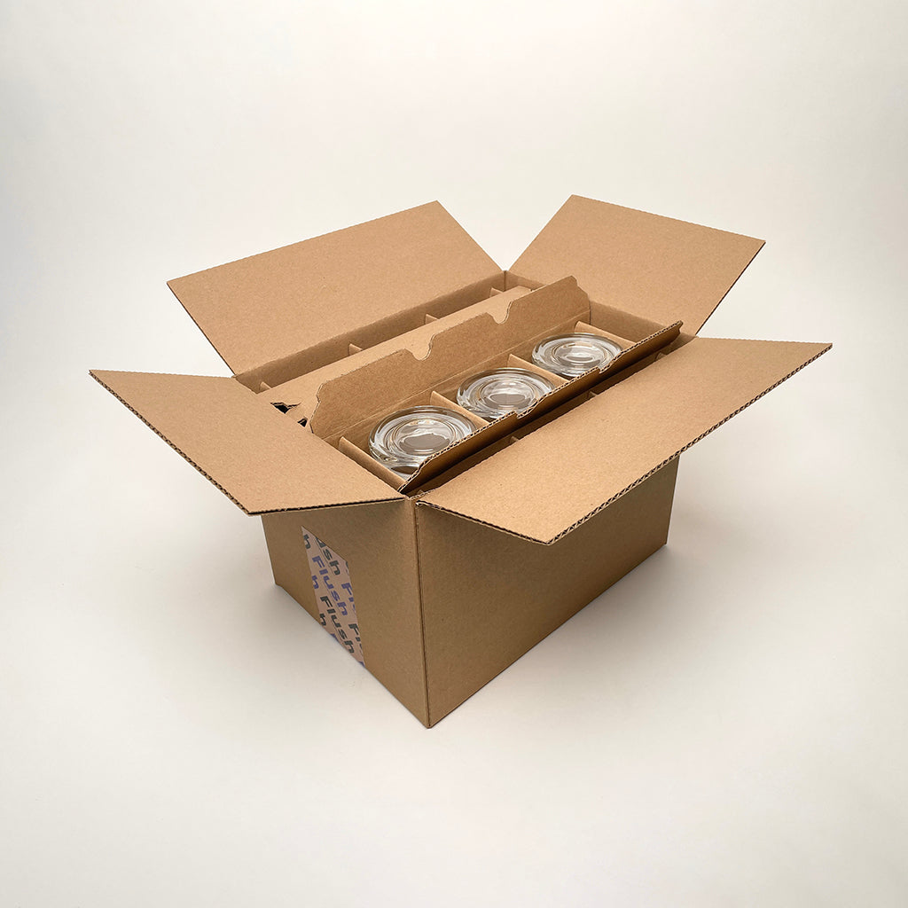 Libbey® 12.5 oz 478 Status Jar 12-Pack Shipping Box for Candles unboxing 2