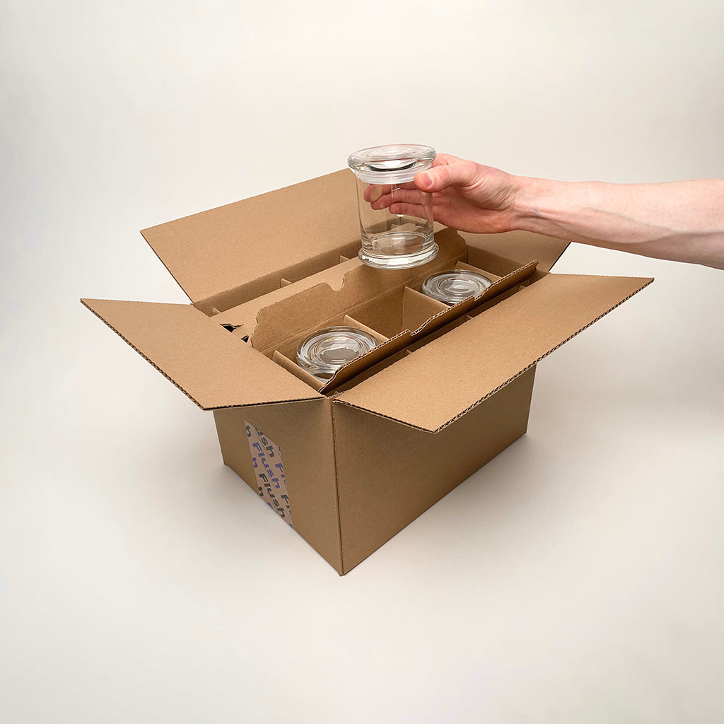 Libbey® 12.5 oz 478 Status Jar 12-Pack Shipping Box for Candles unboxing 3