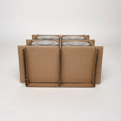 Libbey® 12.5 oz 478 Status Jar 4-Pack Shipping Box for Candles assembly 2