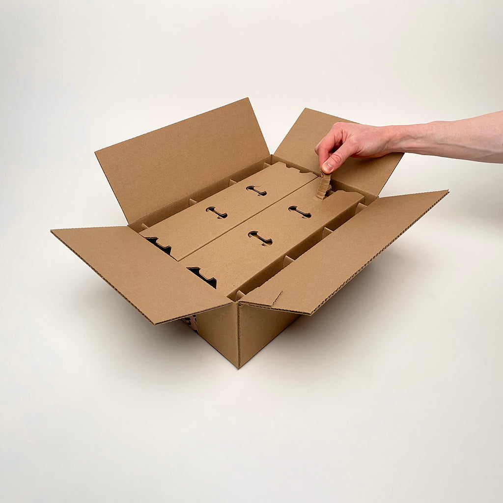 Libbey® 12.5 oz 478 Status Jar 6-Pack Shipping Box for Candles unboxing 1