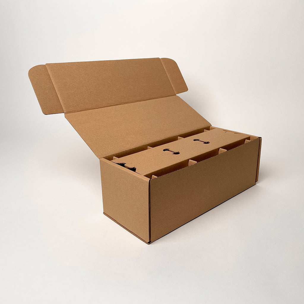 Makesy 12 oz Aura 3-Pack Shipping Box for candles unboxing 1